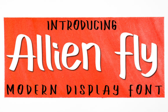 Allien Fly: A Modern Handwritten Font That Balances Classic Elegance With a Warm, Approachable Feel