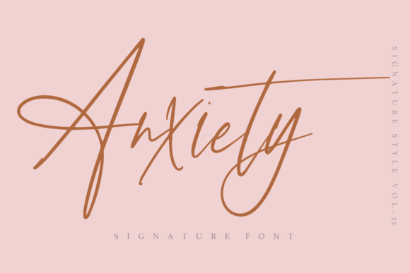Anxiety: The Handwritten Font That Adds Warmth and Character to Every Message