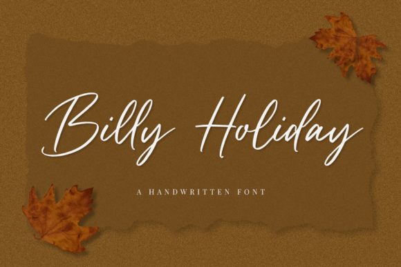 Billy Holiday: A Thin, Elegant Handwritten Font for Refined Design