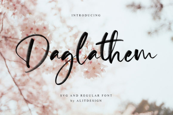 Daglathem: Shaping Perceptions with a Brushed, Handwritten Font