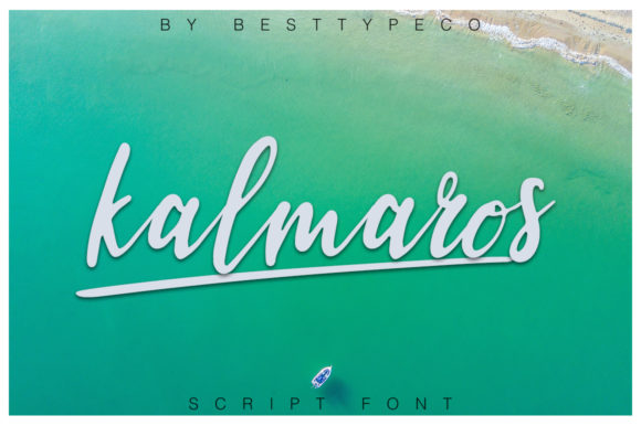 Kalmaros: A Fresh Calligraphy Font That Speaks with Modern Grace