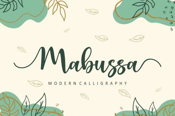 Mabussa: The Dreamy Handwritten Font That Transforms Creative Projects