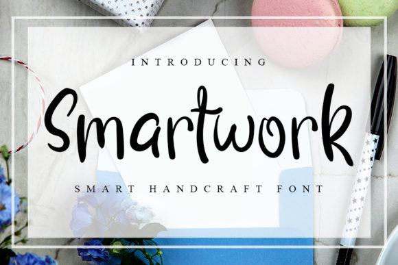 Smartwork: A Handwriting Font That Dares to Be Different