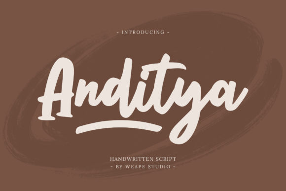 What Makes Anditya a Worthwhile Handwritten Font for Creative Projects