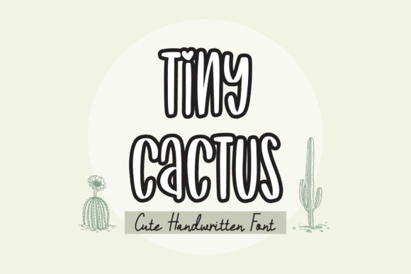 When Your Design Needs a Playful Wink, Tiny Cactus Delivers